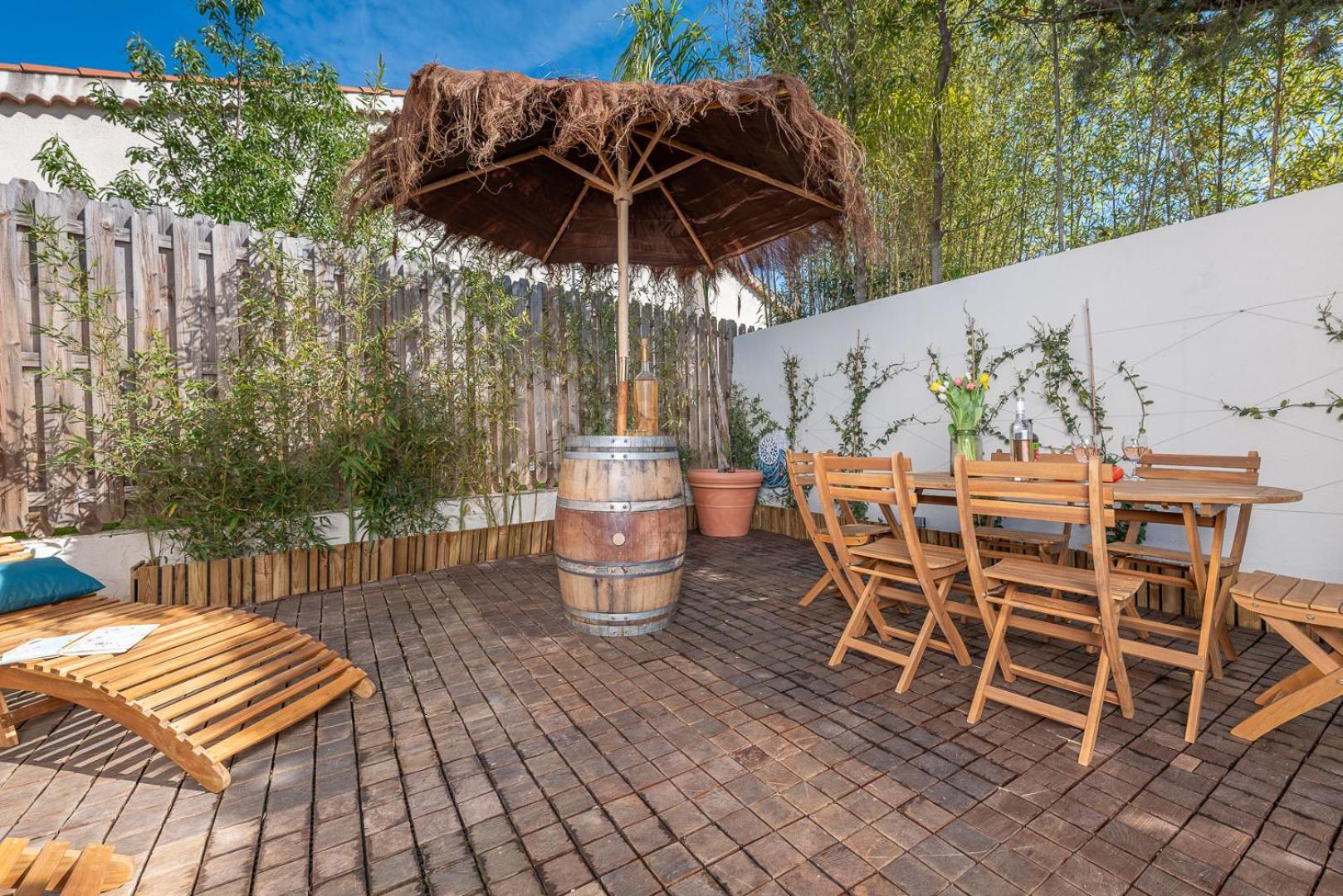 Appartement 6 Pers Jardin Prive La Cabane Bambou - Mandara Beach , Antibes French Riviera Ζουάν λε Πιν Εξωτερικό φωτογραφία